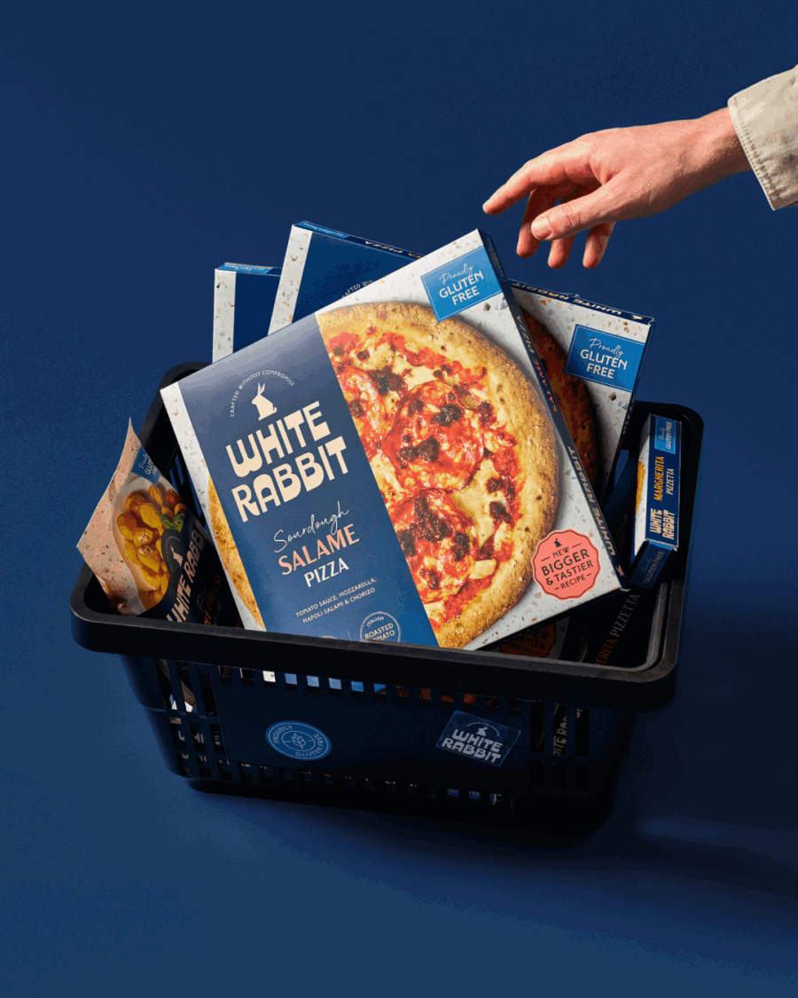 White Rabbit Pizza Co. brand identity repositioning case study cover